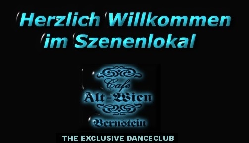 Herzlich willkommen im Szenenlokal, The Exclusive Danceclub